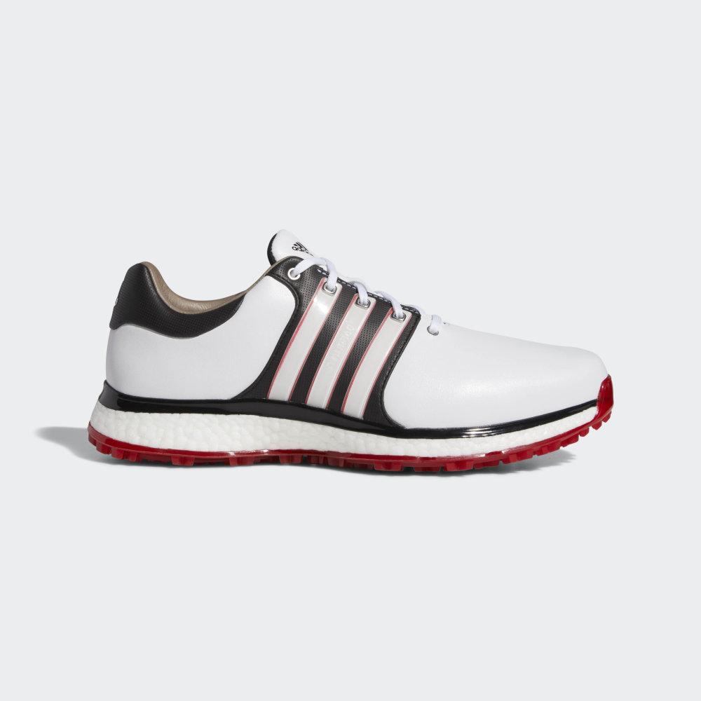 Adidas Men's Tour360 XT-SL Golf Shoes White/Black/Deep Red Ireland BB7915